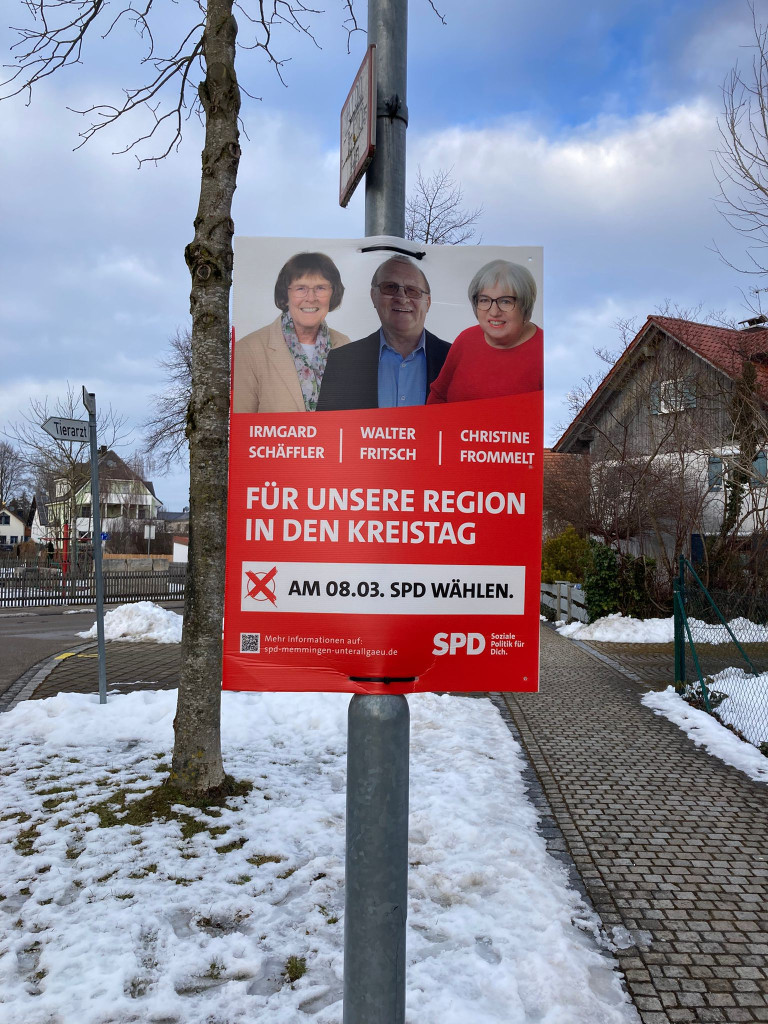 Plakat Kreistag