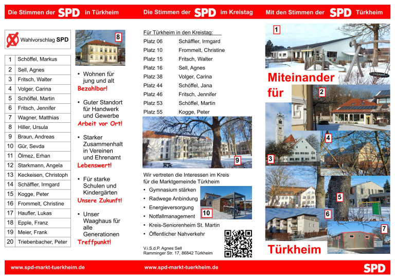 Übersicht Gebäude auf Flyer